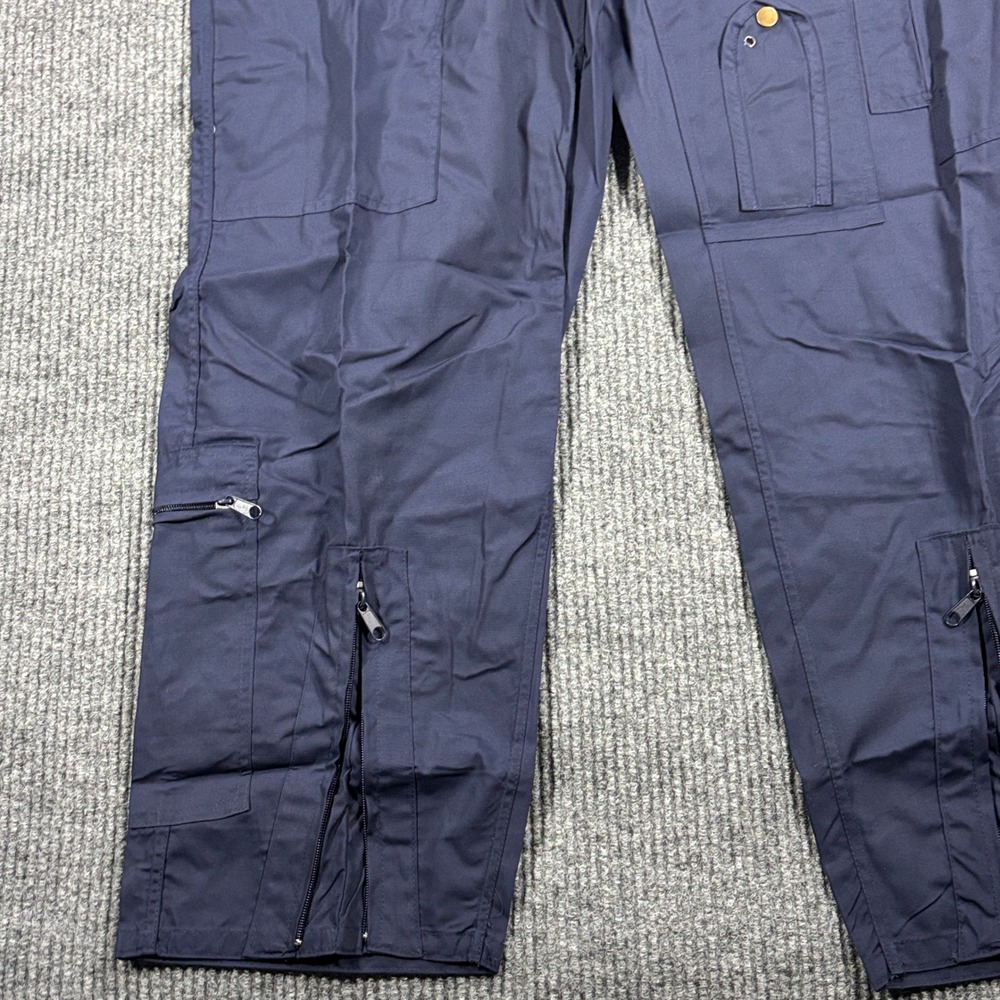 Rothco Flight Suit Mens Large Navy Blue NWT Military Style Coveralls 7503 - Picture 5 of 11